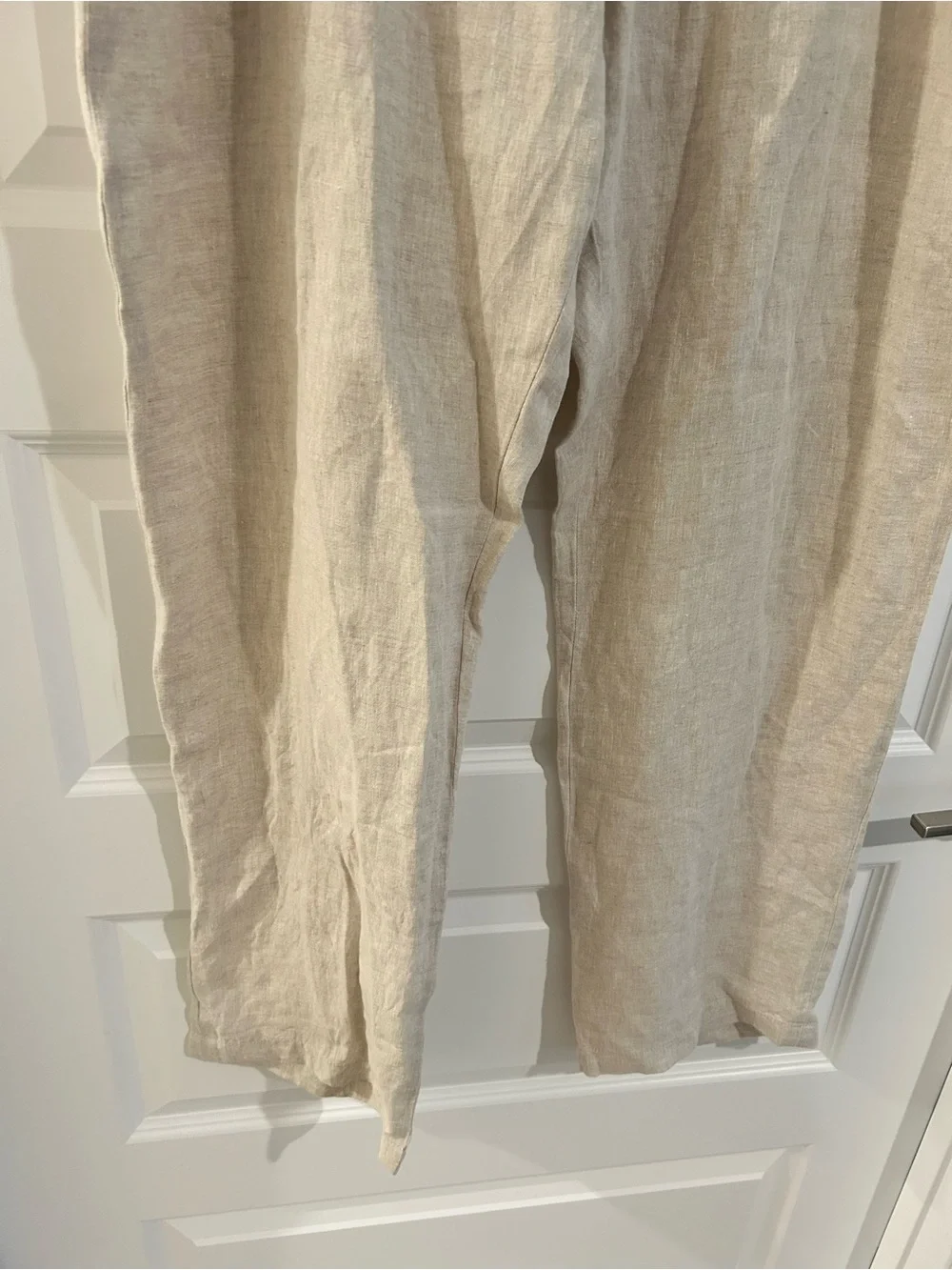 Perry Ellis Men’s Linen Pants Oatmeal Tan Size 40